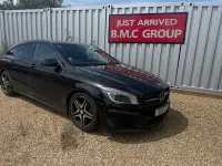 Used Mercedes CLA180 AMG 122 HP (89 kW) 2016 Black Coupe