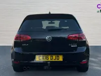 Used VW Golf VII R-line 150 HP (110 kW) 2016 Black Hatchback