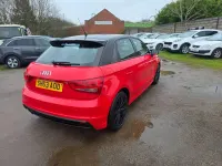 Usado Audi A1 Sportback S-Line 105 CV (77 kW) 2013 Rojo Utilitario