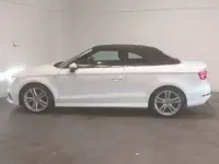Used Audi A3 Cabriolet S-Line 150 HP (110 kW) 2017 White Cabriolet