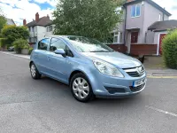 Used Vauxhall Corsa Club 90 HP (66 kW) 2007 Blue Hatchback