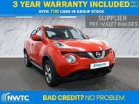 Used Nissan Juke Acenta 112 HP (82 kW) 2019 Red SUV