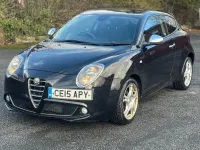 Used Alfa Romeo MiTo Distinctive 85 HP (62 kW) 2015 Black Hatchback