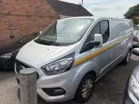 Used Ford Transit Custom Limited 130 HP (95 kW) 2020 Silver Van