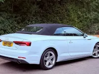 Used Audi A5 Cabriolet S-Line 190 HP (139 kW) 2019 White Cabriolet