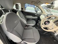 Used Fiat 500 Pop Star 69 HP (50 kW) 2017 White Hatchback