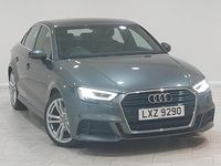 Used Audi A3 S-Line 150 HP (110 kW) 2018 Grey Sedan