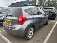 Used Nissan Note Tekna 90 HP (66 kW) 2014 Grey Hatchback