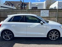 Used Audi A1 Sportback Black Edition 116 HP (85 kW) 2017 White Hatchback