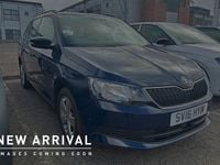 Used Skoda Fabia SE 88 HP (64 kW) 2016 Blue Estate