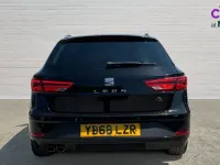 Used Seat Leon FR 130 HP (95 kW) 2018 Midnight black