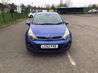 Used Kia Rio 107 HP (78 kW) 2012 Blue Hatchback