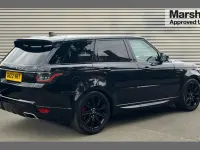 Used Land Rover Range Rover Sport HSE Dynamic 404 HP (297 kW) 2022 Santorini black metallic SUV