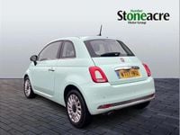 Used Fiat 500 Lounge 69 HP (50 kW) 2017 Green Hatchback