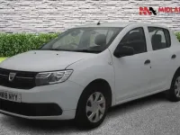 Używany Dacia Sandero Ambiance 2018 Biały Hatchback