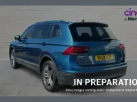 Used VW Tiguan Allspace Match 150 HP (110 kW) 2021 Blue SUV