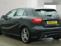 Used Mercedes A200 AMG line 2015 Obsidian black Hatchback