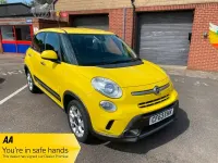 Used Fiat 500L Trekking 85 HP (62 kW) 2014 Yellow MPV