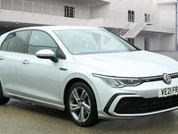 Used VW Golf VII R-line 150 HP (110 kW) 2021 Silver Hatchback