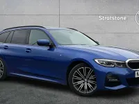 Begagnad BMW 320 M Sport 187 HK (137 kW) 2020 Blå Kombi