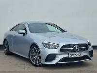 Used Mercedes E300 AMG Line Premium 258 HP (189 kW) 2022 Silver Coupe