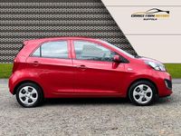 Used Kia Picanto 68 HP (50 kW) 2014 Red Hatchback