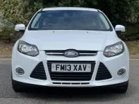 Used Ford Focus Zetec 2013 White Hatchback