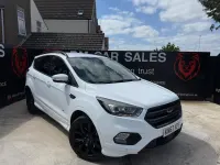 Used Ford Kuga ST-Line 180 HP (132 kW) 2017 White SUV