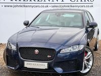 Used Jaguar XF S 300 HP (220 kW) 2016 Blue Sedan