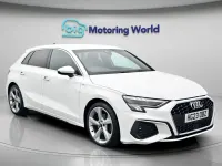 Used Audi A3 S-Line 148 HP (108 kW) 2023 White Sedan