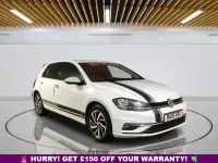 Used VW Golf VII Match 115 HP (84 kW) 2019 White Hatchback