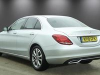 Used Mercedes C220 170 HP (125 kW) 2018 Silver Sedan