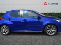 Used Toyota Yaris 2024 Blue Hatchback