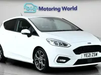 Used Ford Fiesta ST-Line 125 HP (91 kW) 2021 White Hatchback