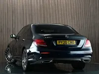 Begagnad Mercedes E350 AMG line 2020 Blå Sedan