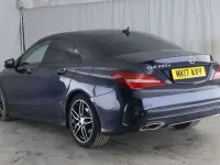 Used Mercedes CLA220 AMG line 2017 Blue Coupe