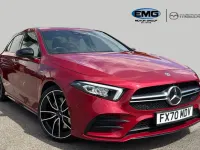 Used Mercedes A35 AMG Premium 306 HP (225 kW) 2020 Red Hatchback