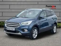 Used Ford Kuga Titanium 120 HP (88 kW) 2018 Blue SUV