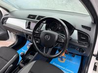 Used Skoda Fabia SE 75 HP (55 kW) 2017 White Hatchback