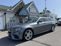 Used Mercedes E220 AMG line 191 HP (140 kW) 2017 Grey Estate