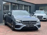 Used Mercedes E220 AMG Line Premium 194 HP (142 kW) 2018 Grey Coupe