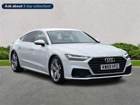 Used Audi A7 S-Line 204 HP (150 kW) 2019 White Hatchback