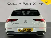 Used Mercedes CLA180 Shooting Brake AMG line 136 HP (100 kW) 2022 White Estate