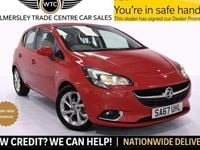 Usado Vauxhall Corsa SRi 75 HP (55 kW) 2017 Vermelho Citadino