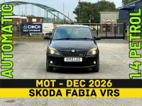 Used Skoda Fabia vRS 2012 Black Hatchback