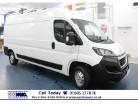 Used Peugeot Boxer 130 HP (95 kW) 2018 White Van