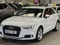 Used Audi A3 Sport 114 HP (83 kW) 2017 White Hatchback