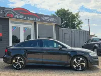 Used Audi A3 Black Edition 150 HP (110 kW) 2019 Black Sedan