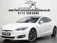 Used Tesla Model S Performance 580 kW (789 HP) 2020 White Hatchback