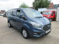 Used Ford Transit Custom Limited 170 HP (125 kW) 2019 Blue Van